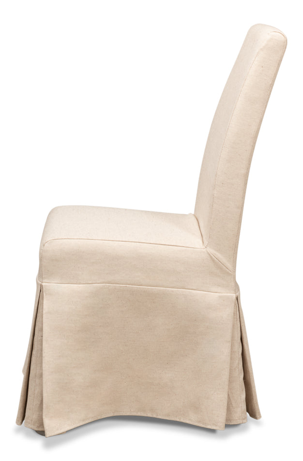 Draped Side Chair by Sarreid Ltd - view 3
