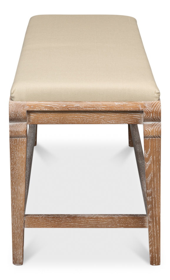 Smith Building Parlor Bench by Sarreid Ltd - view 8
