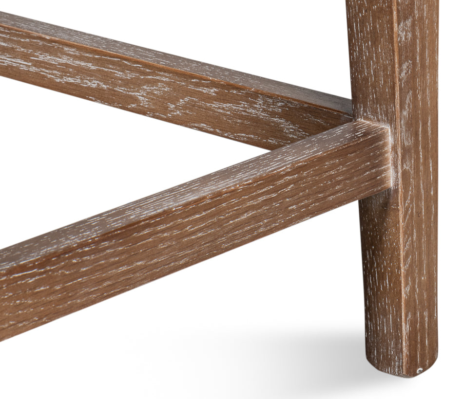 Smith Building Parlor Bench by Sarreid Ltd - view 10