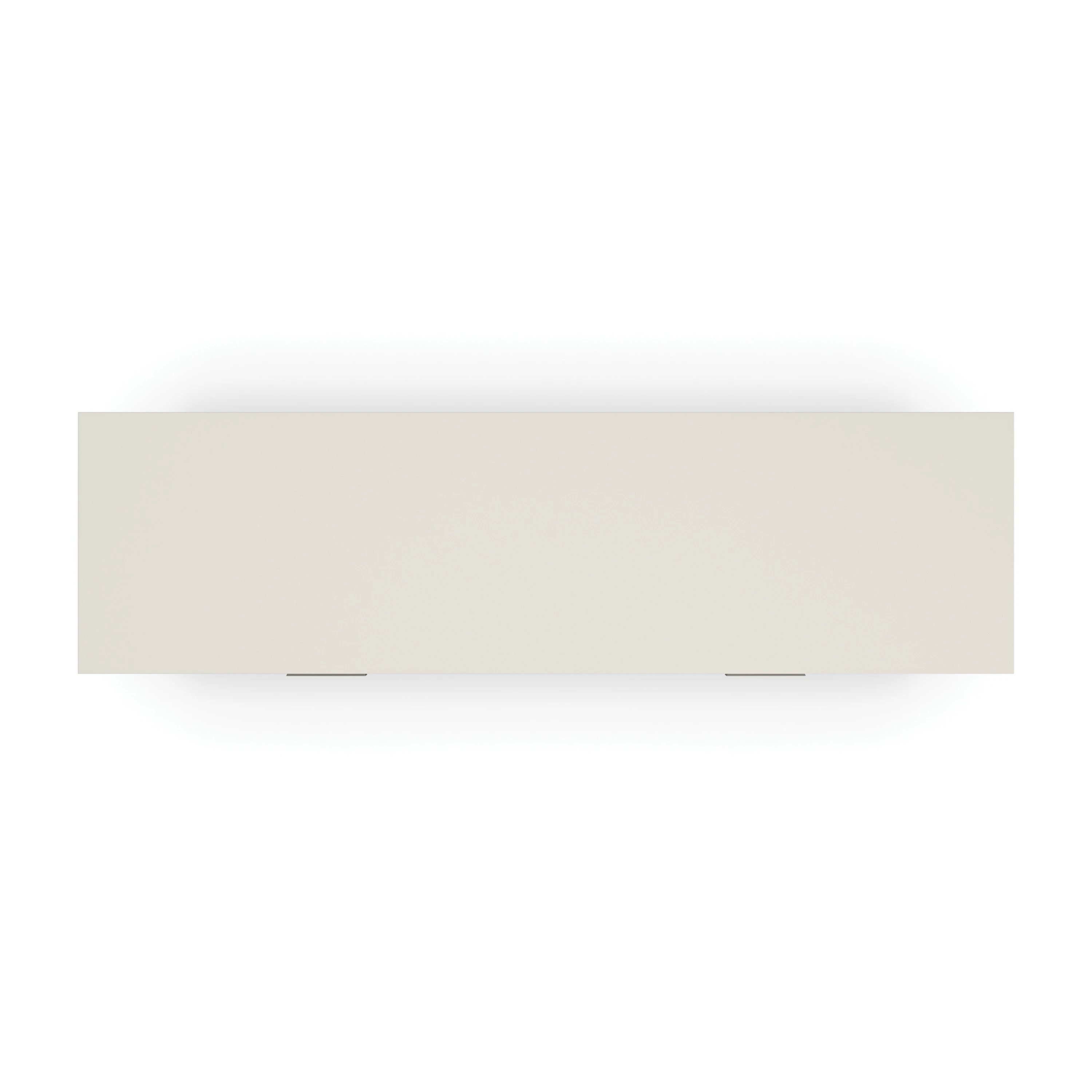 Silver Lining Dresser Almond Milk 68" by Caracole - view 6