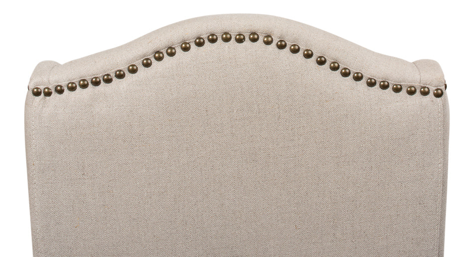 High Back Dining Chair by Sarreid Ltd - view 8