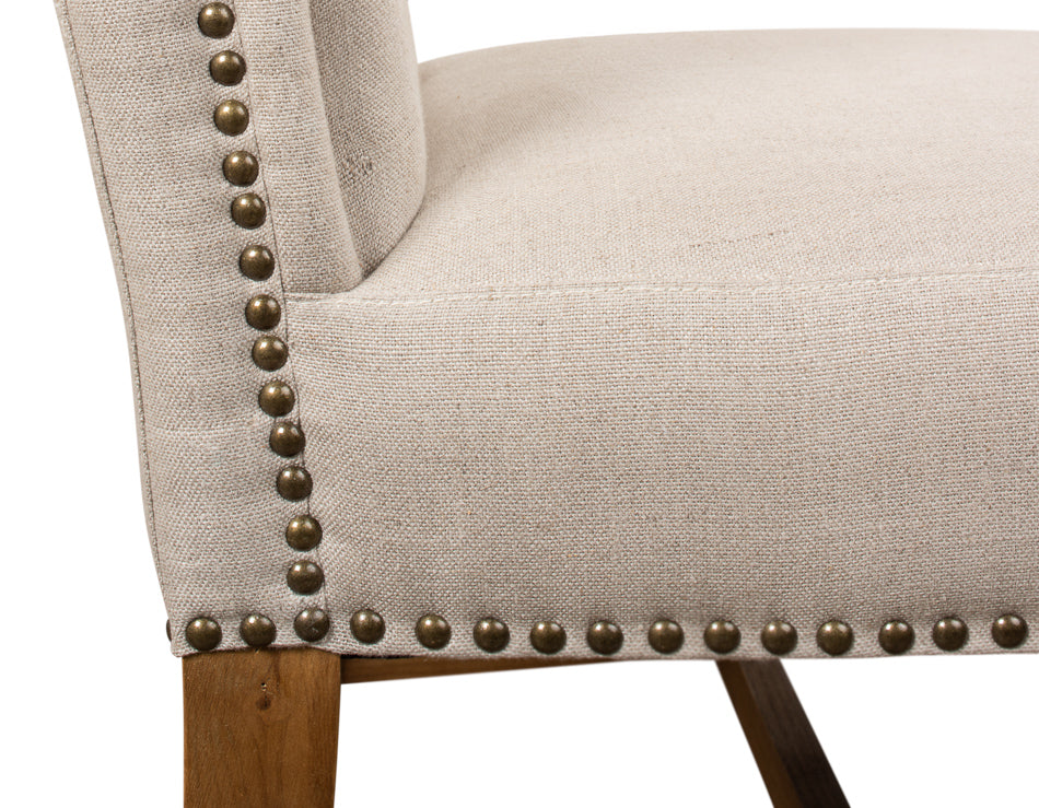 High Back Dining Chair by Sarreid Ltd - view 9