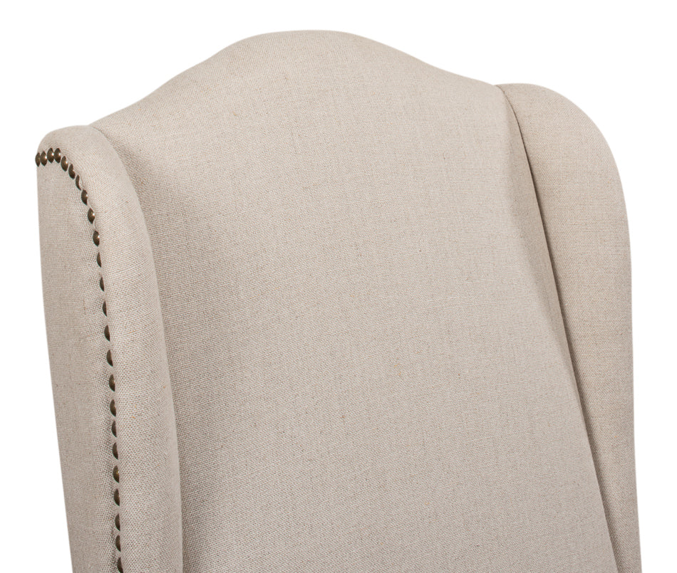 High Back Dining Chair by Sarreid Ltd - view 12