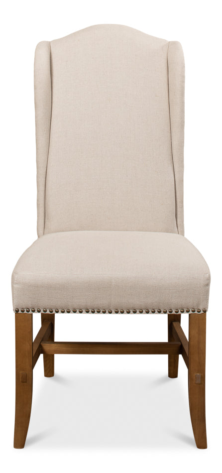High Back Dining Chair by Sarreid Ltd - view 2