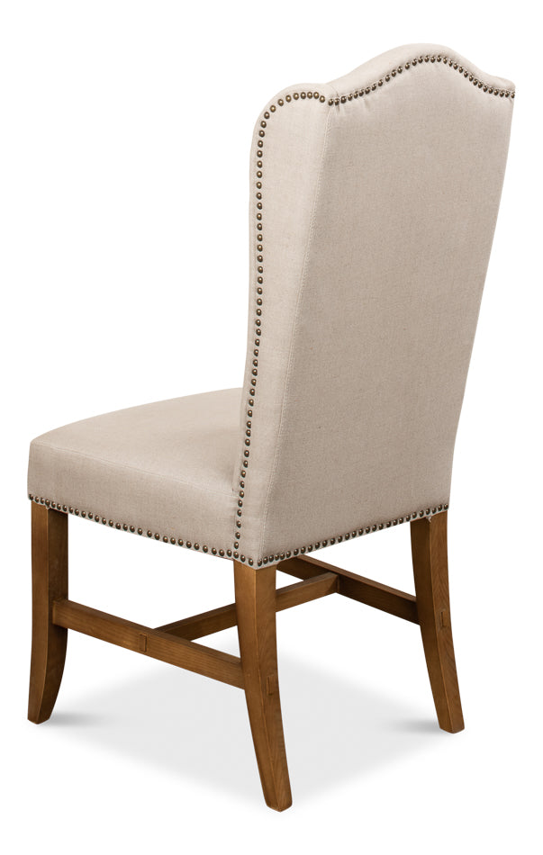 High Back Dining Chair by Sarreid Ltd - view 5