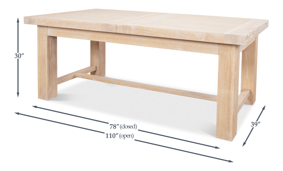 Bauhaus Dining Table by Sarreid Ltd - view 6