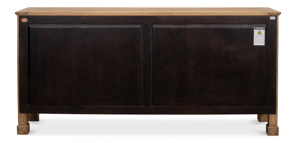 Caracole Credenza, Driftwood Finish by Sarreid Ltd - view 8