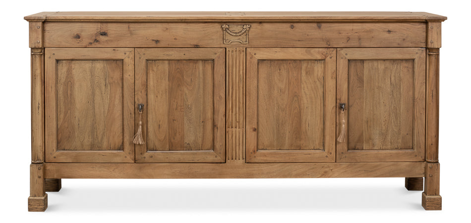 Caracole Credenza, Driftwood Finish by Sarreid Ltd - view 2