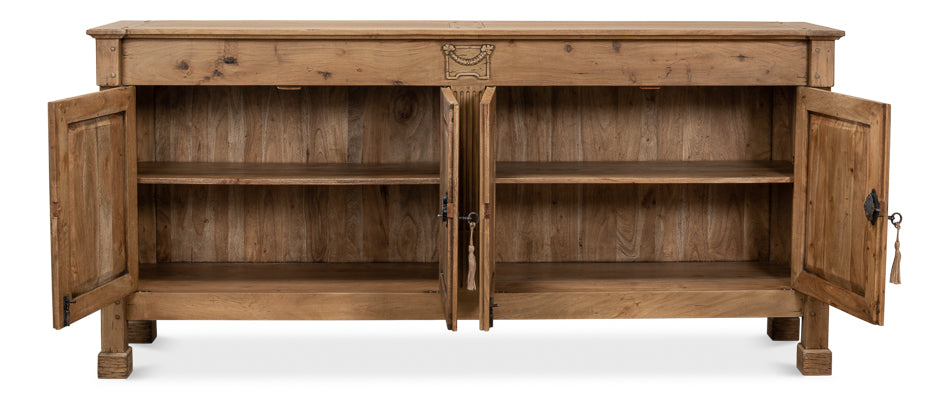 Caracole Credenza, Driftwood Finish by Sarreid Ltd - view 3