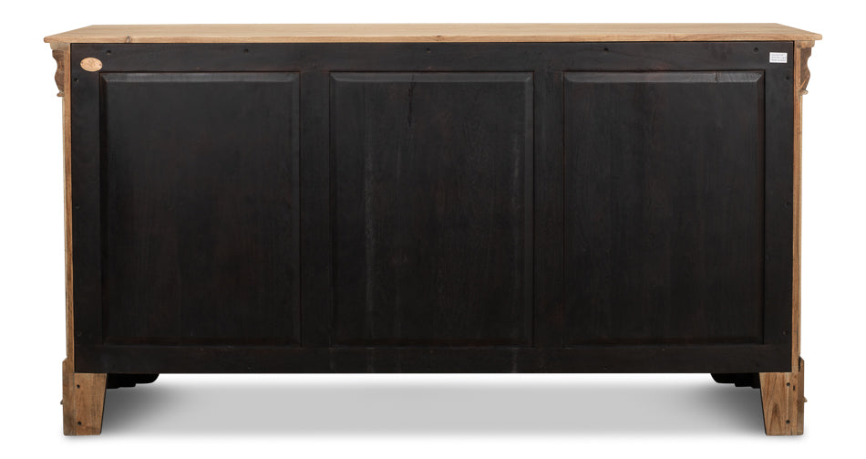 Cafe Au Lait Buffet, Driftwood Finish by Sarreid Ltd - view 8