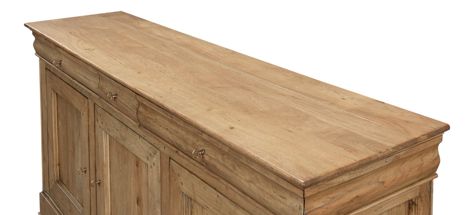 Cafe Au Lait Buffet, Driftwood Finish by Sarreid Ltd - view 4