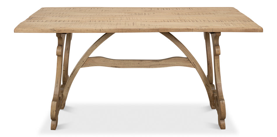 Calambac Dining Table, Driftwood Finish by Sarreid Ltd - view 2