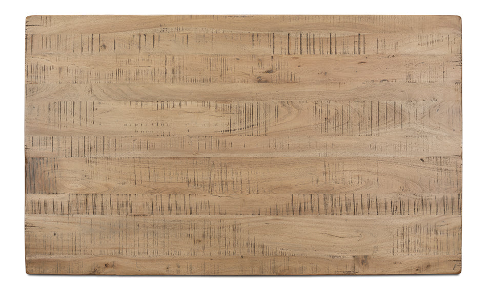 Calambac Dining Table, Driftwood Finish by Sarreid Ltd - view 4