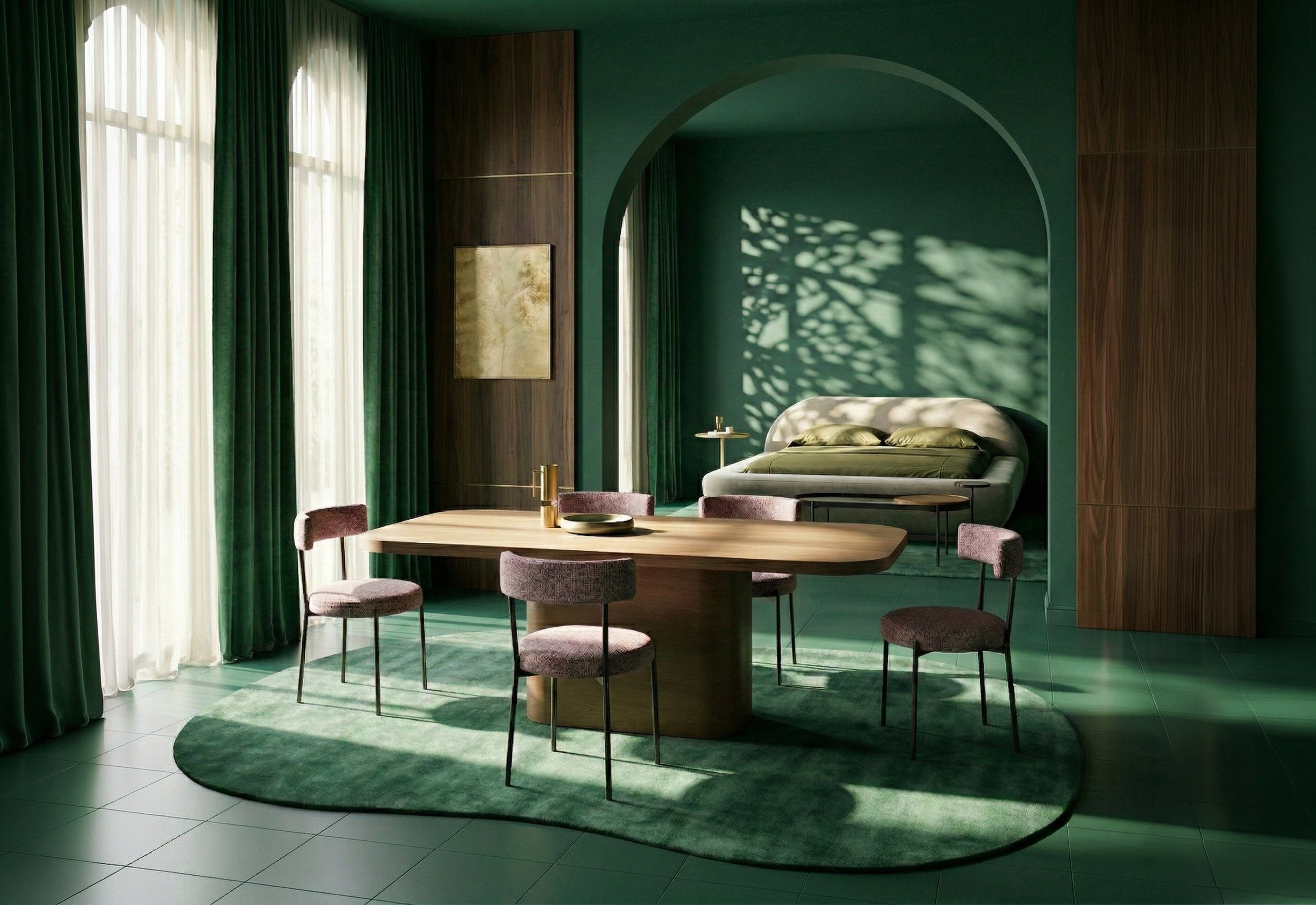 Atom Dining Table 84" by Caracole - view 12