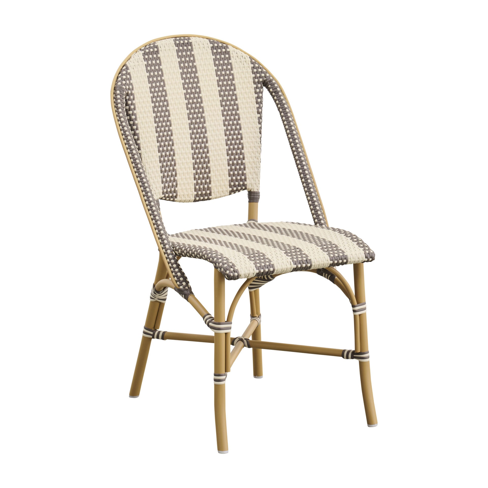 Sofie Outdoor Bistro Side Chair - Stripe