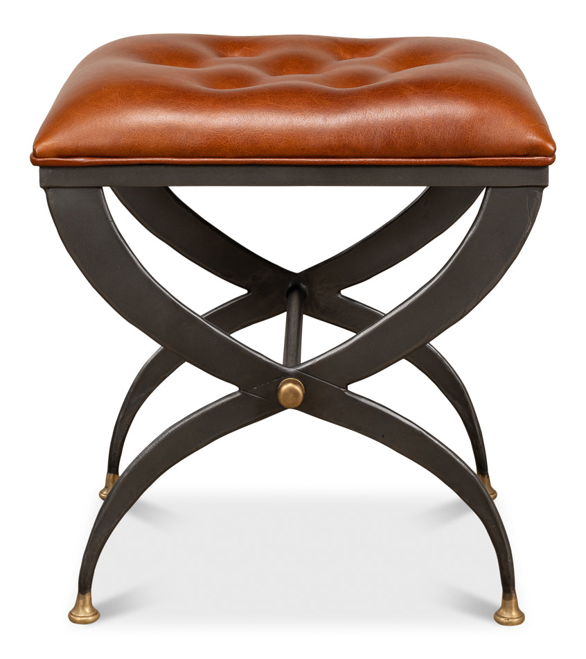 Mathsson Stool by Sarreid Ltd - view 2