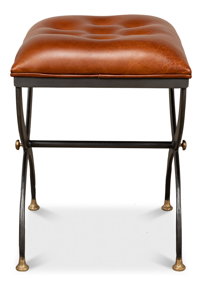 Mathsson Stool by Sarreid Ltd - view 3