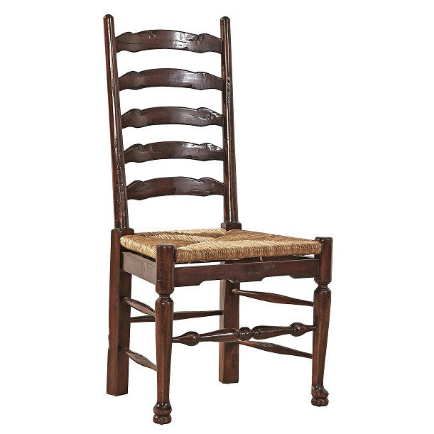 English Country Ladderback Side Chair - 21'
