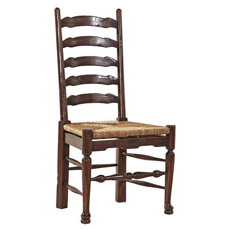 English Country Ladderback Side Chair - 21'