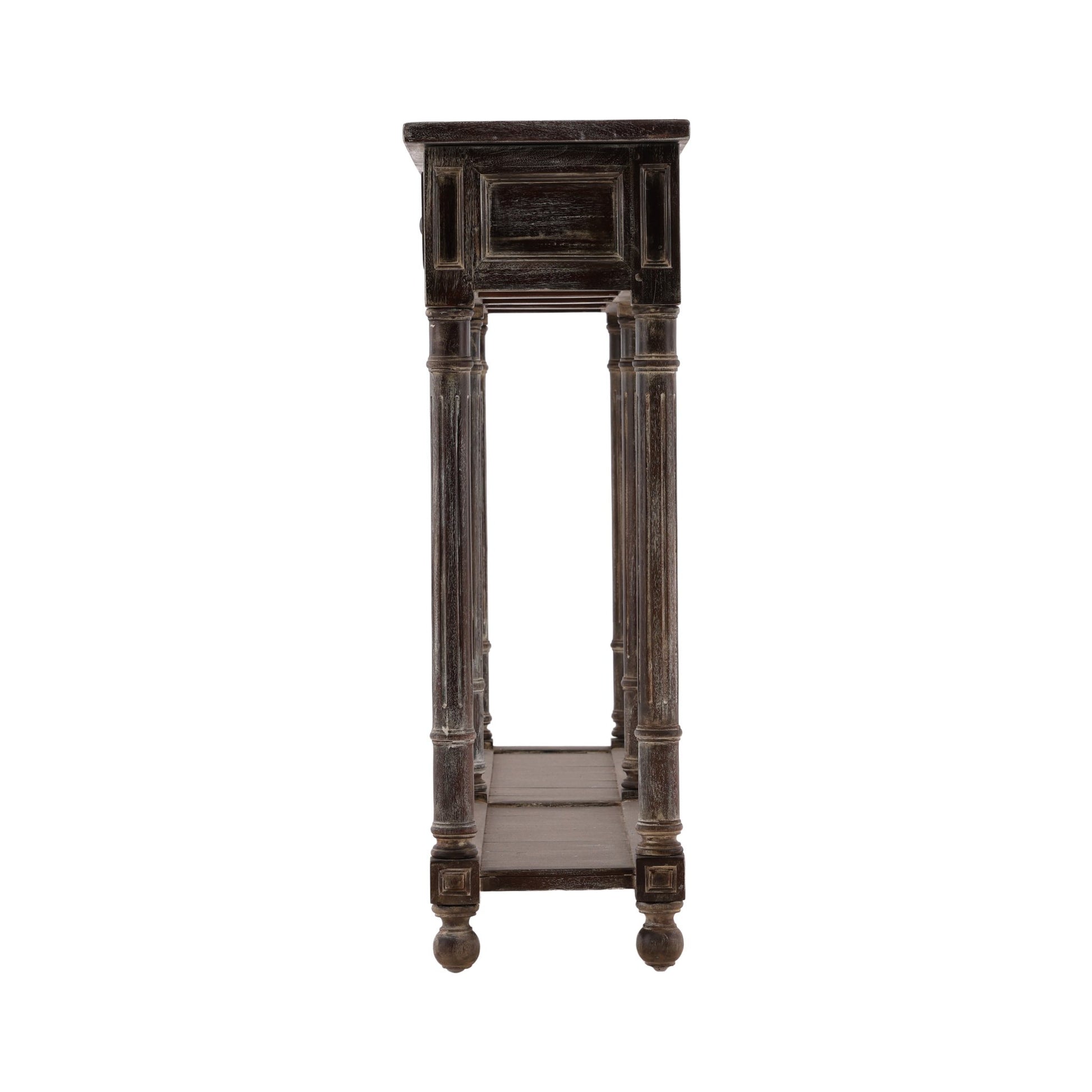 Narrow Console - 57.25' detail view by Furniture Classics at ZIN Home
