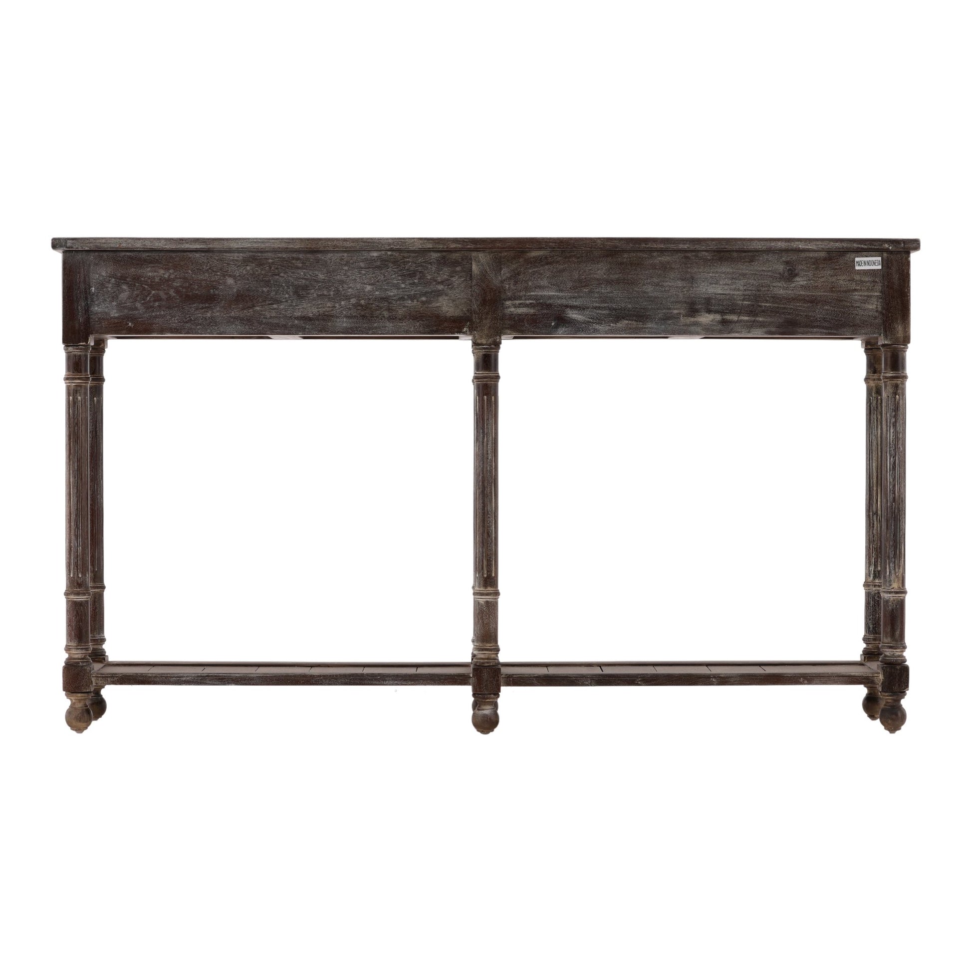 Narrow Console - 57.25' detail view by Furniture Classics at ZIN Home