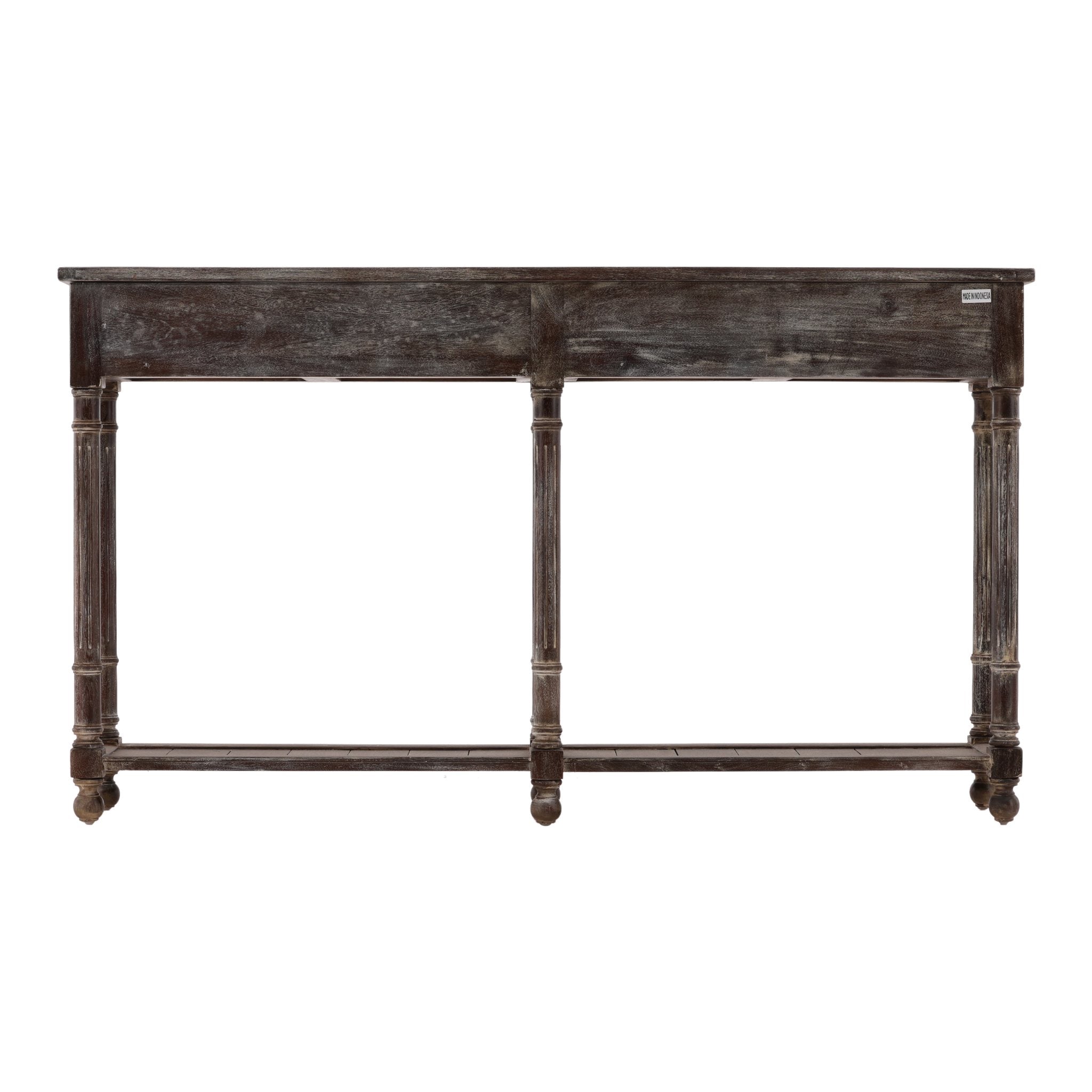 Narrow Console - 57.25' detail view by Furniture Classics at ZIN Home