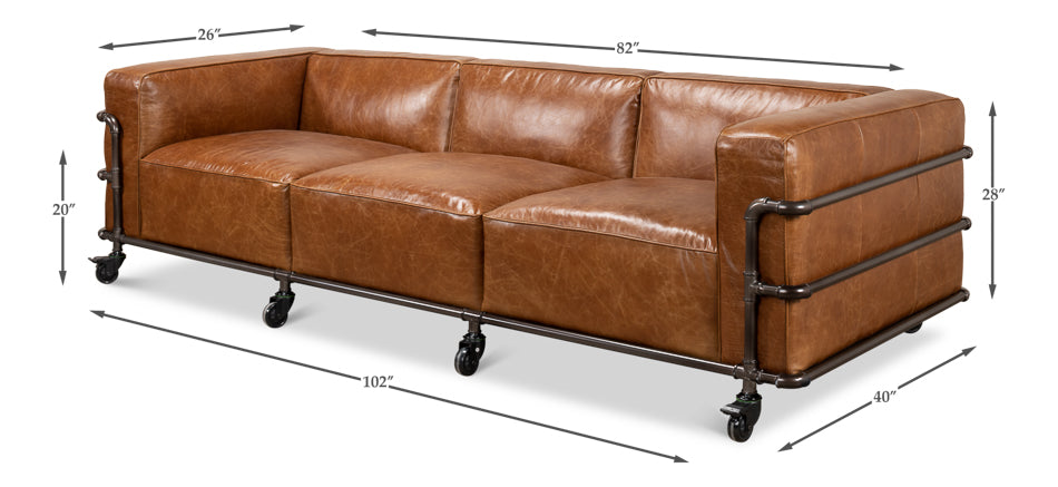 Antwerp Sofa by Sarreid Ltd - view 6
