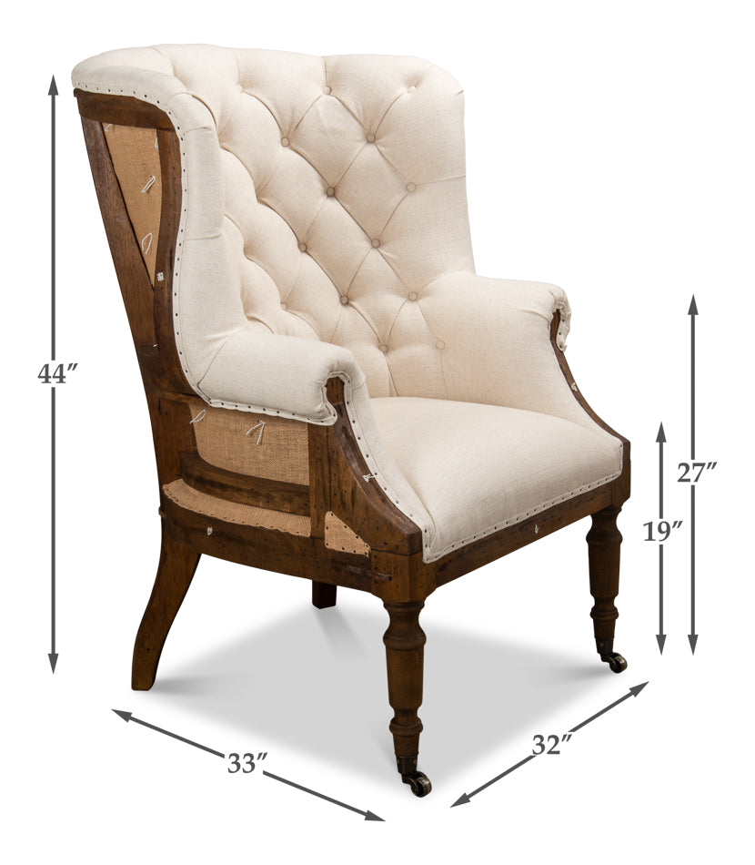 Irish Chair by Sarreid Ltd - view 6