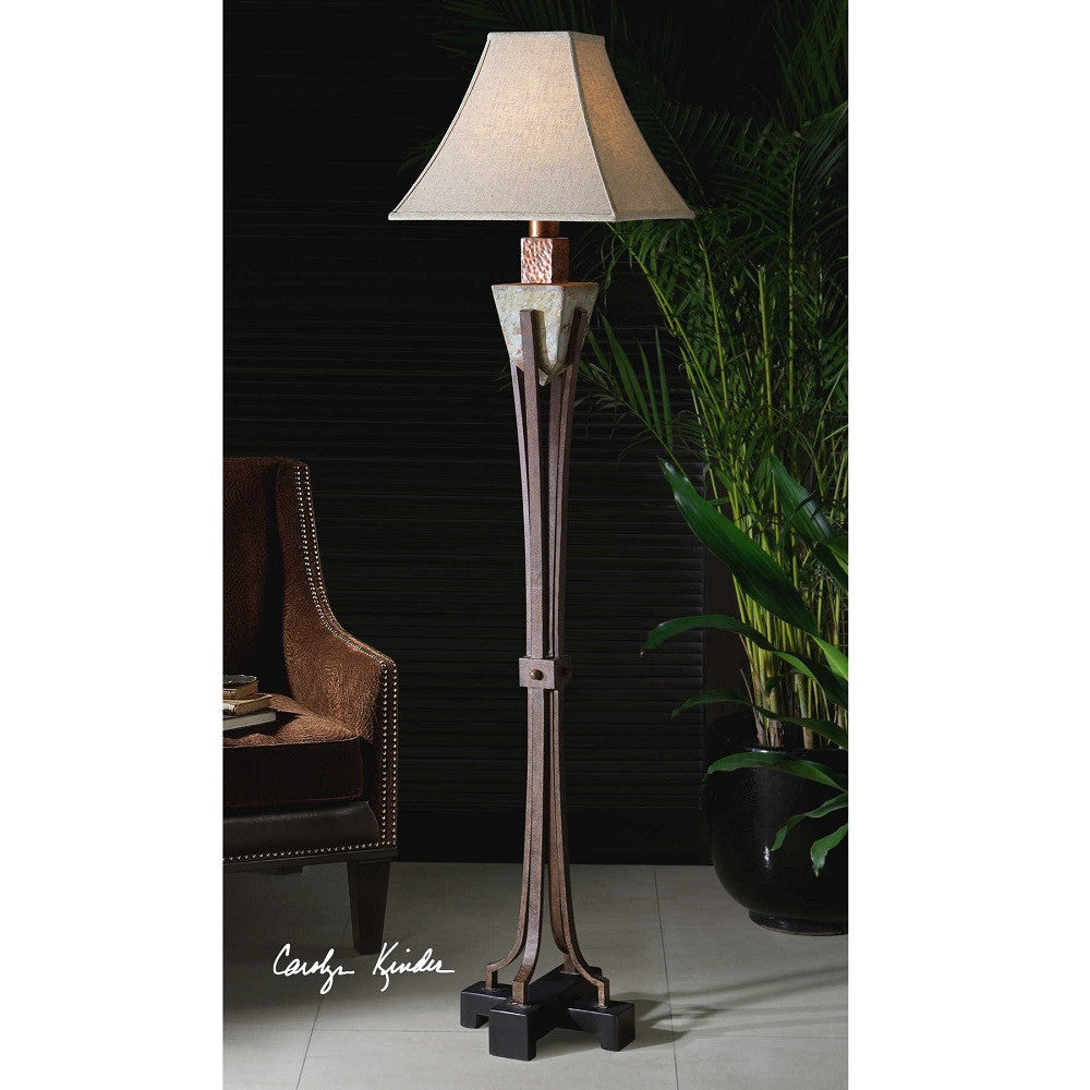 Uttermost Slate Metal  Lamp,28963-1