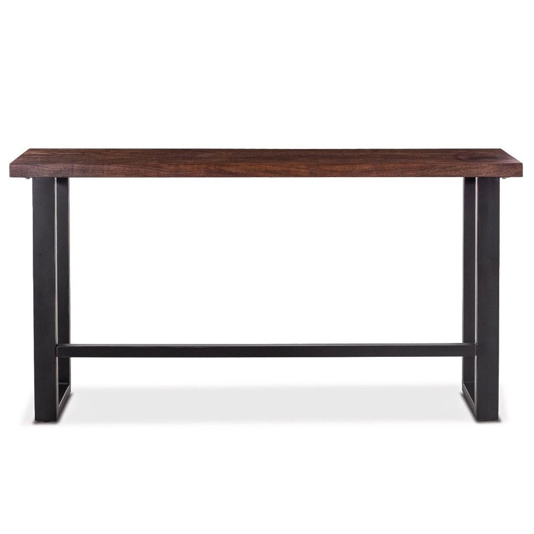 Paso Robles Sofa Back Console Table Tawny Brown 70"