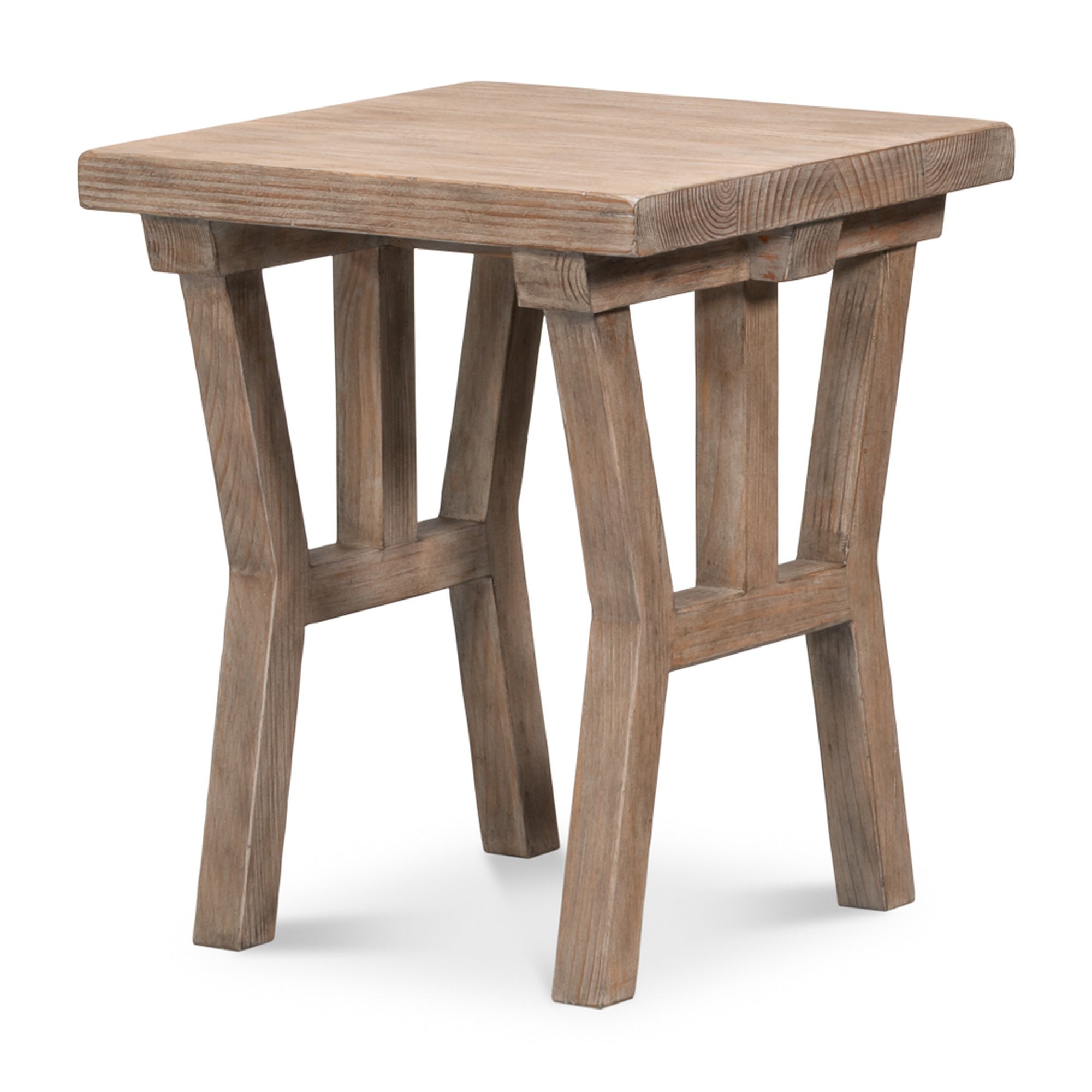Farmhouse Side Table by Sarreid Ltd