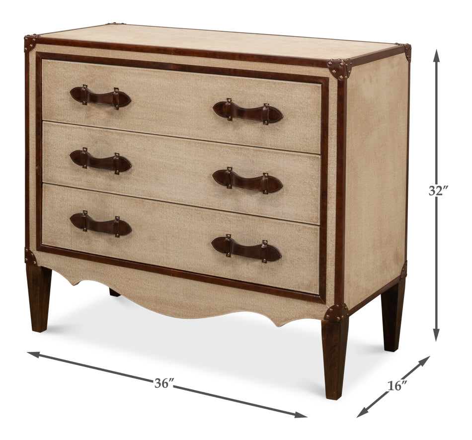 French Art Deco Commode by Sarreid Ltd - view 6