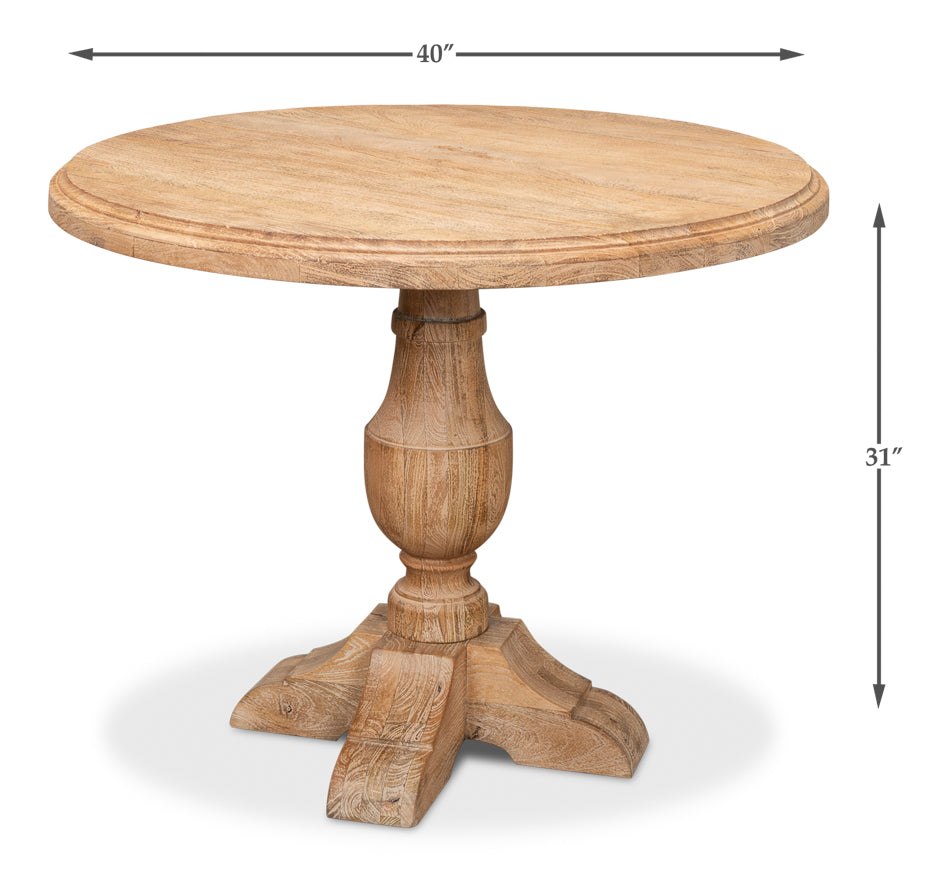 Dinner With Friends Dining Table, Sedona by Sarreid Ltd - view 5