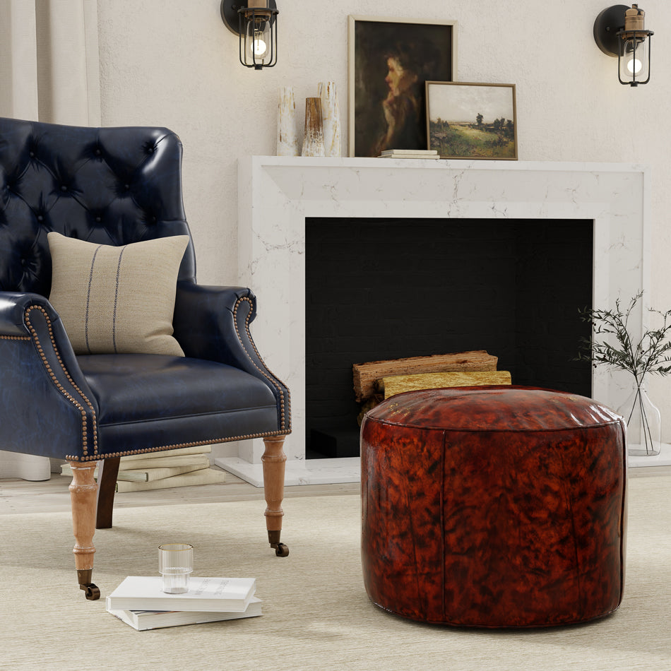 Soccerball Stool by Sarreid Ltd - view 12