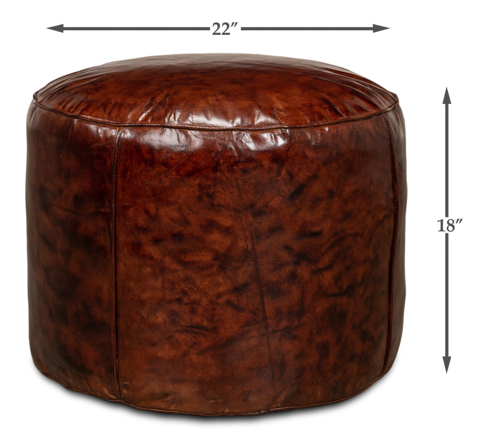 Soccerball Stool by Sarreid Ltd - view 5