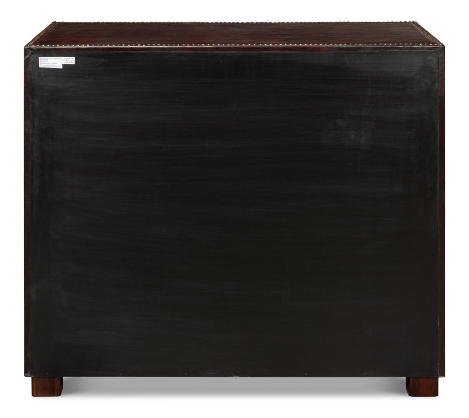 Studded Gentleman's Chest by Sarreid Ltd - view 8