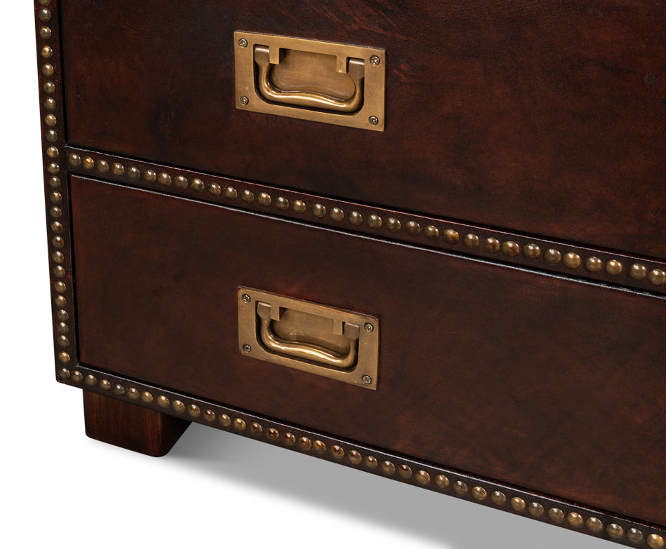 Studded Gentleman's Chest by Sarreid Ltd - view 11
