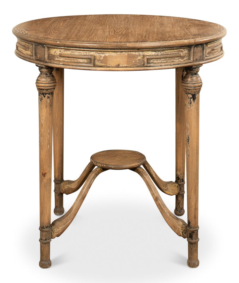 French Tea Table by Sarreid Ltd - view 2