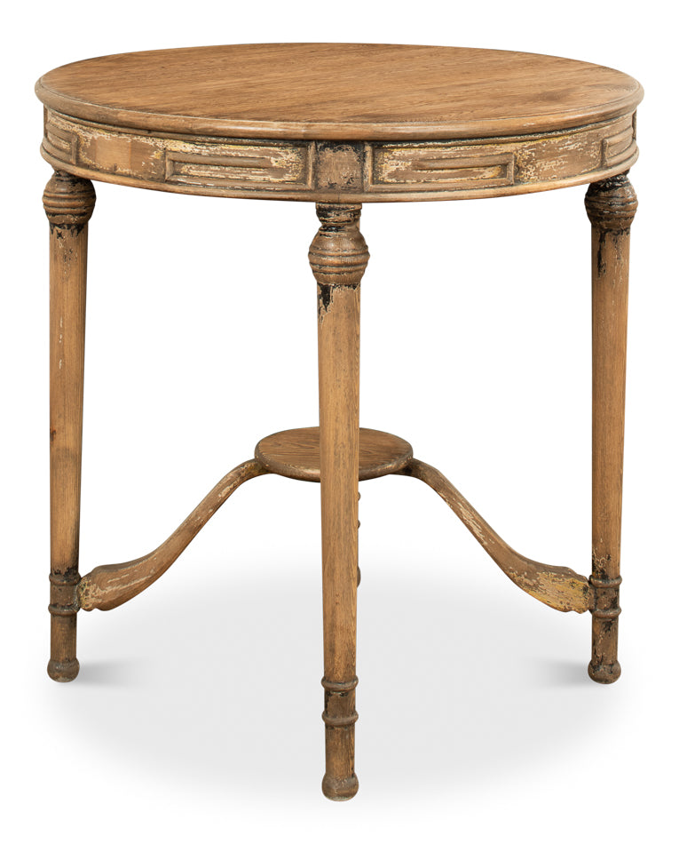 French Tea Table by Sarreid Ltd - view 3