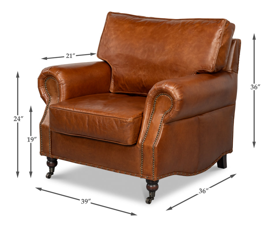 Papa's Chair by Sarreid Ltd - view 6
