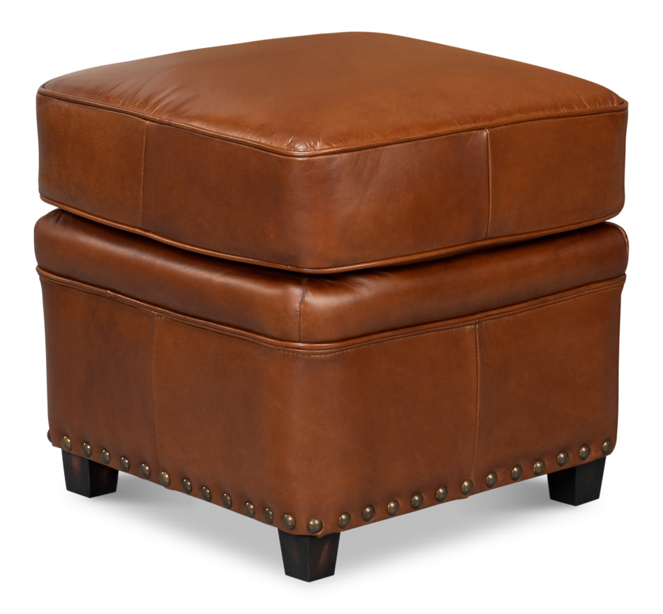 Papa's Ottoman by Sarreid Ltd - view 3