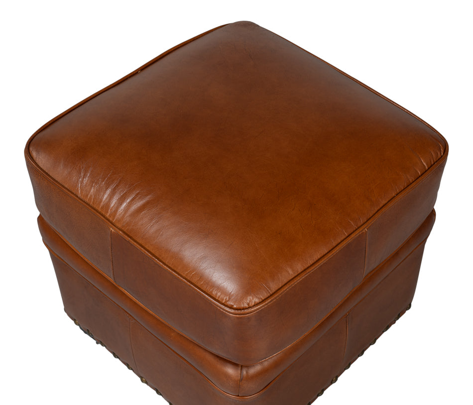 Papa's Ottoman by Sarreid Ltd - view 4
