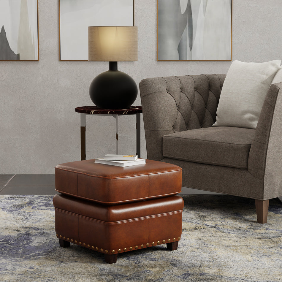 Papa's Ottoman by Sarreid Ltd - view 11