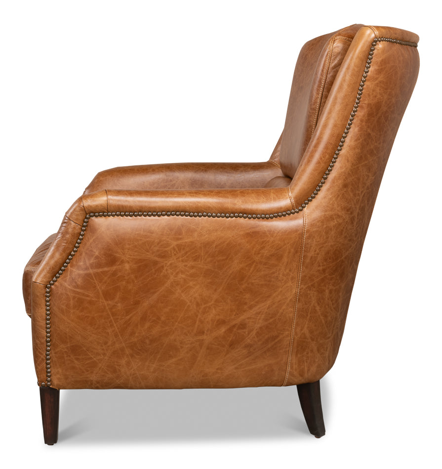 Baker Arm Chair by Sarreid Ltd - view 3