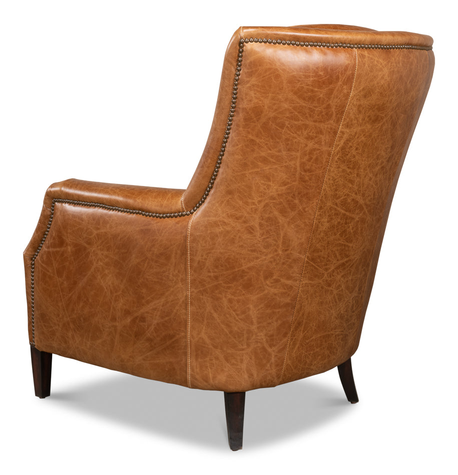 Baker Arm Chair by Sarreid Ltd - view 6
