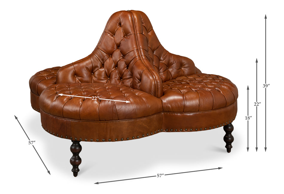 Lobby Sofa by Sarreid Ltd - view 4