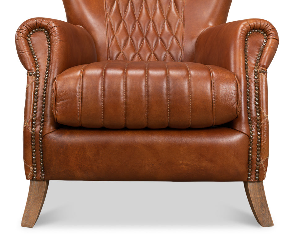 Bugatti Arm Chair by Sarreid Ltd - view 7