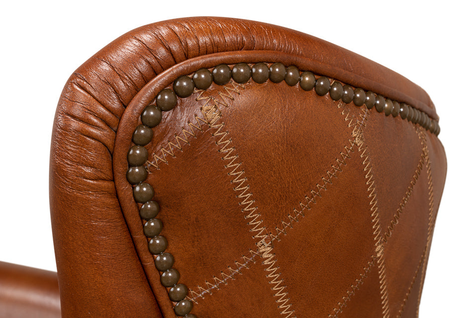 Bugatti Arm Chair by Sarreid Ltd - view 10