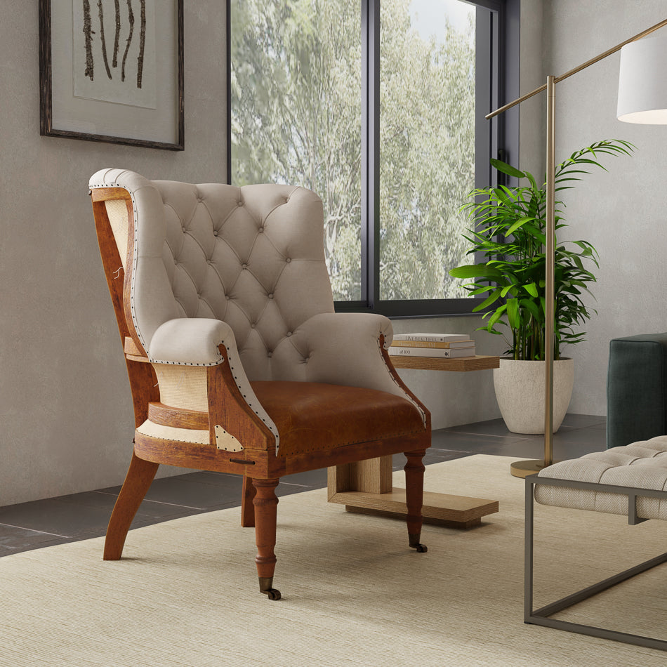 Welsh Chair by Sarreid Ltd - view 12