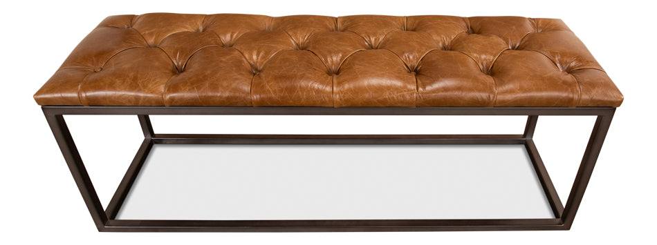 Cologne Long Stool by Sarreid Ltd - view 3